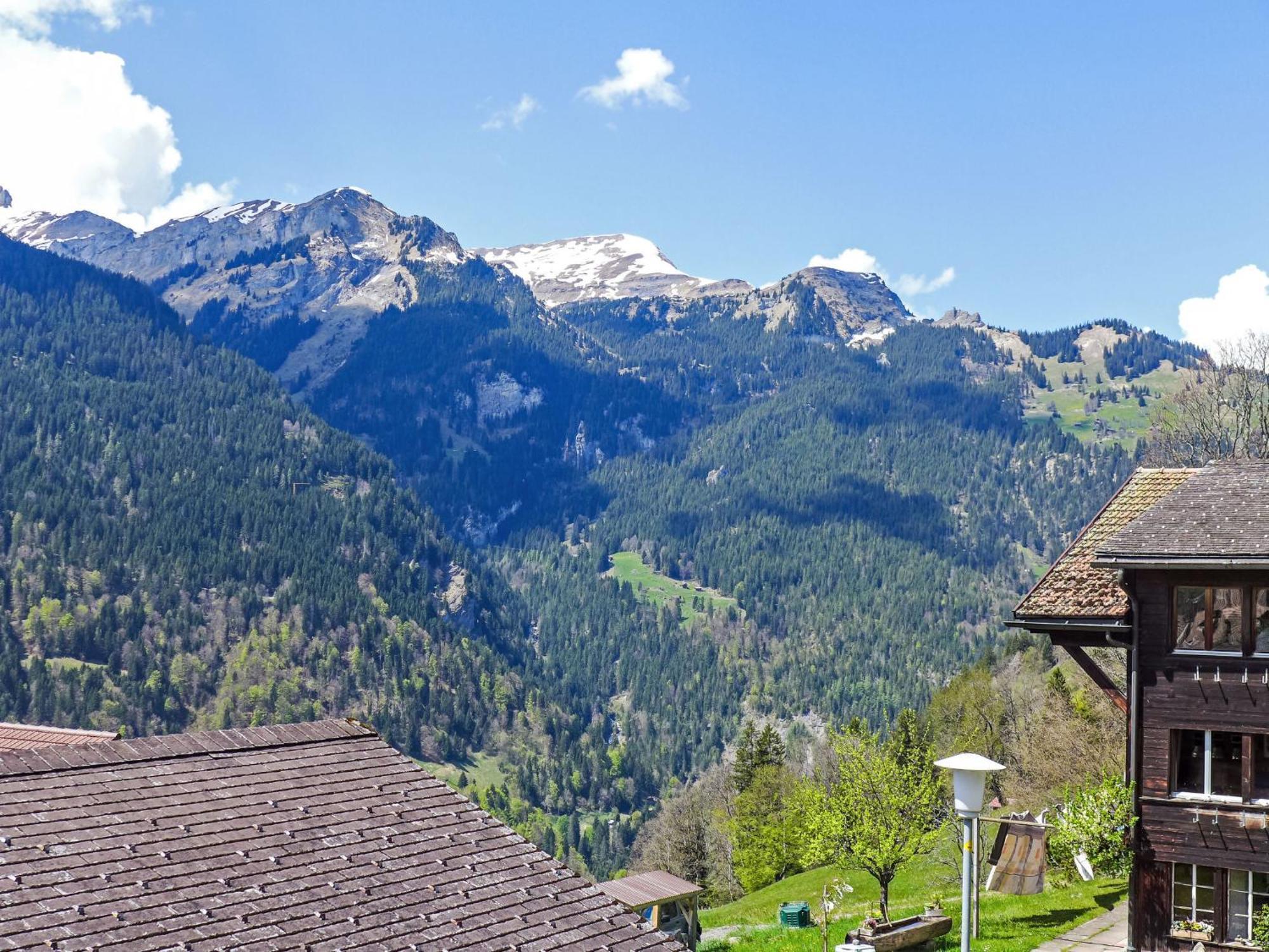 Apartment Rose Studio Y By Interhome Wengen Exteriör bild